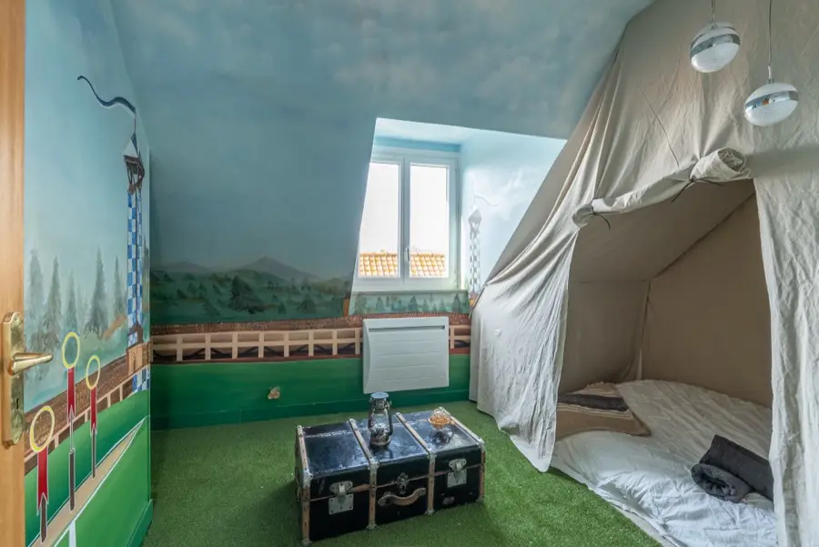 La chambre sous la tente